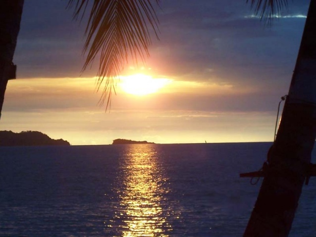 Coucher de soleil à la Réunion