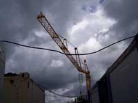 Tension de la flèche de grue Tension de la flèche de grue